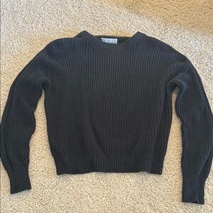Urban Outfitters Black Crew Neck Sweater
